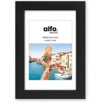 Alfo. Amalfi 10x15 cm, schwarz Holzrahmen
