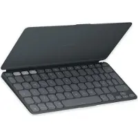 Logitech 920-013004, QWERTZ, Deutsch, Scherenschalter, 1,8 cm, 1 mm, Graphit