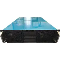 RealPower RPS19-G3380, Rack, Server, Schwarz, ATX, SGCC, 3U