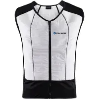 Inuteq Bodycool Hybrid 2in1 kühlende Weste, schwarz/weiß, L