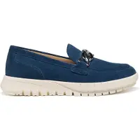 Geox Blaue Flextride-Loafer für Damen 38,5