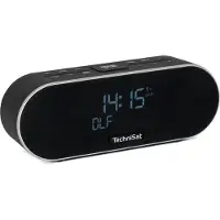 Technisat DIGITRADIO 53 BT | DAB+ & UKW Premium Uhrenradio mit Wecker