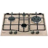 Ariston Hotpoint PCN 640 T (AV) R /HA, Hafer, Integriert, 60 cm, Gaskochfeld, Emailliert, 4 Zone(n)