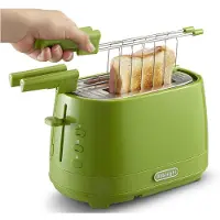 De'Longhi De’Longhi CTLAP2203.GR, 2 Scheibe(n), Grün, Tasten, Niveau, 550 W, 180 mm, 300 mm