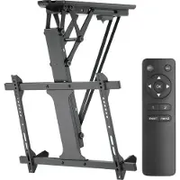 Macleans Elektrische Deckenhalterung Dachschräge Halterung inkl. Fernbedienug 35kg 32-70"