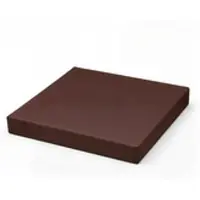 Setgarden Square 2er Set Sitzkissen Stuhlkissen Indoor & Outdoor 40x40x4 cm 1tlg Braun