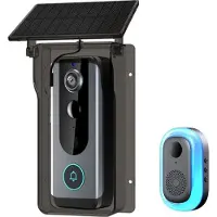 INF Kabellose Smart Video Türklingel mit Regenschutz - HD, Nachtsicht