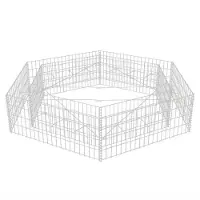 vidaXL "im Sonderangebot" Sechseckiges Gabionen-Hochbeet 200x173x40 cm - DEMöbel1288506