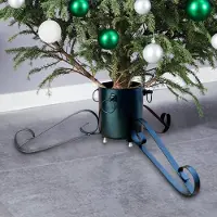 Prolenta Maison Exclusive - Christbaumständer Grün 58x58x21 cm
