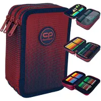 CoolPack Dreifaches Federmäppchen mit Zubehör Gradient Costa CP