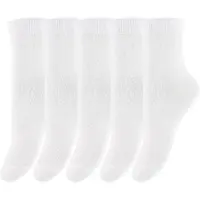 Minymo Socken - 5er-Pack - Weiß - - 35/38 - Socken