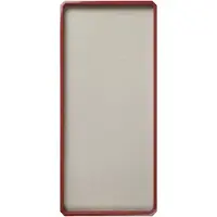 Ferm Living - Nova Pinnwand, 45 x 100 cm, picante red