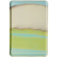HK Living - 70's Serviertablett, 22,5 x 33 cm, glint