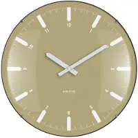 Karlsson - Wanduhr Realista Dome - Grün - 35x35x35cm