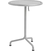 HAY - Deville Tisch, Outdoor, Ø 55 cm, silver grey