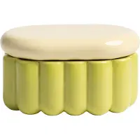 &k amsterdam &klevering - Charlo Vorratsdose, pear green
