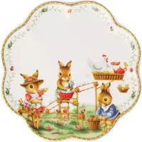 Villeroy & Boch Frühstücksteller "Teller Easter Edition 2026 ø 22,3 cm bunt" Handwäsche wird empfohlen