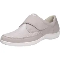 Waldlaufer Damen Slipper, grau, Gr.81/2