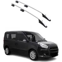 Omac Dachreling 2524931 Fahrzeugdach beidseitig für FIAT Doblo Cargo (223) Aluminium