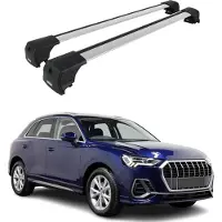 Omac 1125916 Dachreling Dachträger Aluminium 75 kg Max für AUDI Q3 (F3B)