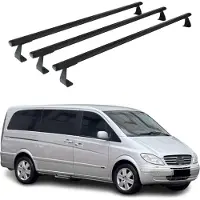 Omac 4721920B-3 Dachreling Dachträger Aluminium passend für MERCEDES-BENZ VITO Bus (W639) VITO / MIXTO Kasten (W639)