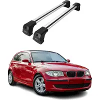 Omac Dachträger Grundtäger für BMW 1er F20 F21 3tür 5tür 2012-2019 75kg Grau Alu 2x