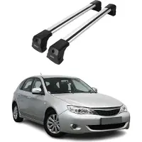 Omac 6816913 Dachreling Dachträger Aluminium für SUBARU IMPREZA Schrägheck (GR, GH, G3) IMPREZA Schrägheck