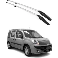 Omtec Dachreling 6122933 Fahrzeugdach beidseitig für RENAULT KANGOO / GRAND KANGOO (KW0/1) Aluminium