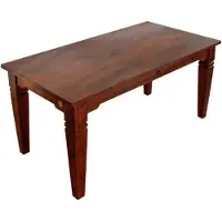 MASSIVMOEBEL24.DE MASSIVMOEBEL24 Esstisch Akazie 140x90x76 nougat lackiert OXFORD #602