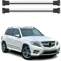 Omtec Dachträger Grundtäger für Mercedes GLK Klasse X204 2008-2015 75kg Alu Silber 2x