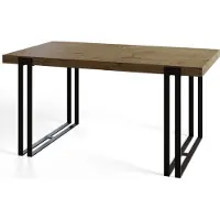 Alpi Möbel Alpi Moebel, Rechteckiger Esstisch Rosa, Modern Ausziehbarer Tisch 160-260x90x77 cm, Lefkas mit Schwarz Metallbeinen
