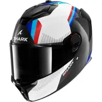 Shark Spartan GT Pro Dokhta Carbon Schwarz Weiß Blau Integralhelm Größe XL