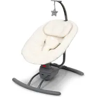 Zesso Baninni Babyschaukel Sereno Weiß Teddy