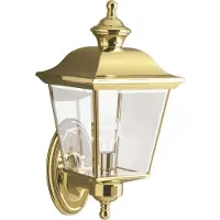 Casa Padrino Jugendstil Außenwandleuchte Gold 17,8 x 19,7 x H. 39,3 cm - Nostalgische Balkon Garten Terrassen Außenleuchte - Nostalgische Außenleuchten