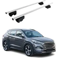 Omtec Dachträger für Hyundai Tucson 2015-2020 Metall ABE 2x