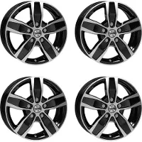 Autec 4 Quantro Felgen 6,5x16 5x114,3 SWP für Opel Vivaro Aluräder5x114,3 SWP für Opel Vivaro Aluräder