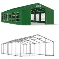 Das Company 6x12 grün Partei Zelt WINTER ISD