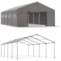 Das Company Sommerlager Zelt 4x8 Grau SUMMER MPE