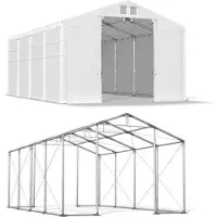 Das Company 8x8 White Magazine Zelt WINTER PLUS MSD