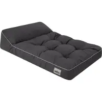 TexCorp Hundematratze "Destiny" L 98×62 cm – elegantes Hundebett mit erhöhter Seite, wasserabweisend | Doggy