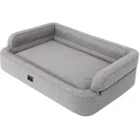 TexCorp Hundebett PARADISE – gemütliches Hundesofa mit hohen Seiten, abnehmbarer Bezug -L: 78x47 cm- Doggy
