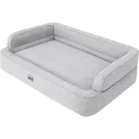 TexCorp Hundebett PARADISE ( 96x62 cm ) gemütliches Hundesofa mit hohen Seiten, abnehmbarer Bezug – Doggy