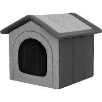 TexCorp Hundehütte Stoff faltbar für Hunde & Katzen (60x70x63 cm) | Hundeecke, Ruhebereich, Zwinger, Tierheim, Hundezwinger | Doggy
