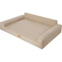 TexCorp Hundebett "Glamour Ekolen" XL: 98x66 cm | Hundekissen, Hundekorb, Haustier, Schlafplatz, Hundemöbel | Doggy
