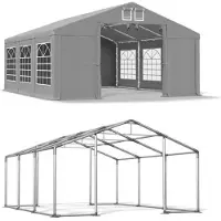 Das Company Saisonzelt 5x6 Grau WINTER ISD