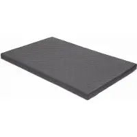 Stanislaw Jurga Hundematratze Hundesofa Liegen Hundekissen Sofa Matratze Hundekorb Bett Tierbett Weich Haustierbett Hundeliegen Kissen XXL - 103 x 63 cm Graphit