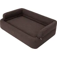 TexCorp Hundebett PARADISE ( 96x62 cm ) gemütliches Hundesofa mit hohen Seiten, abnehmbarer Bezug – Doggy