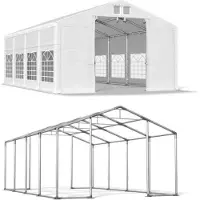 Das Company Saison Tent 8x8 Weiß WINTER ISD