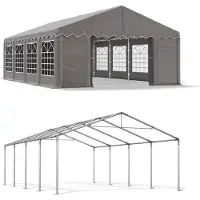 Das Company Sommer Zelt 6x8 Grau SUMMER IPE
