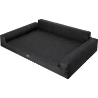 TexCorp Hundebett "Glamour Ekolen" L: 78x53 cm | Hundekissen, Hundekorb, Haustier, Schlafplatz, Hundemöbel | Doggy